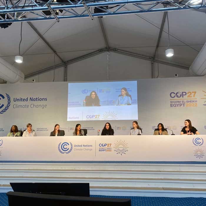 Colorado College Students Blog about Participation at COP 27