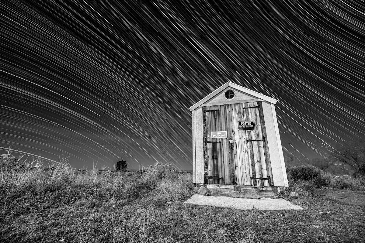 First runner-up in the People's Choice category in the State of the Rockie's photo contest, Fenced From Beauty, Saguache County, CO. Photo by Ezra McGinley Smith ’29