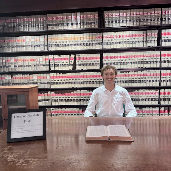 Political Science Major Reflects on Impactful Experience at Thurgood Marshall Institute 